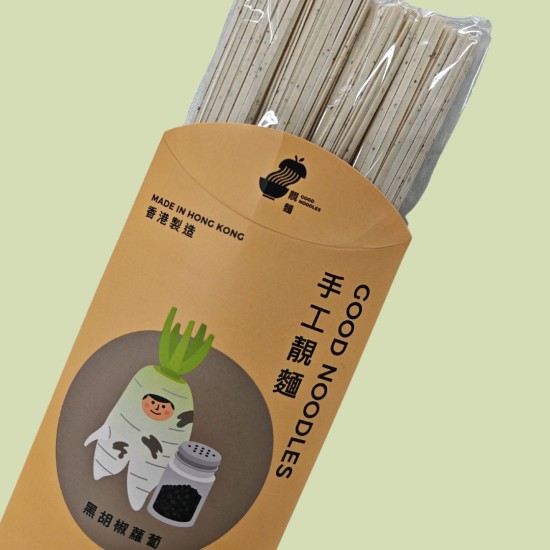 [FDN-36] Good Noodles (Black Pepper Chinese Turnip, 300g, 4 Bundles, Boxset)